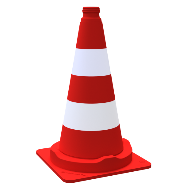Trafikkegler i �t stykke | i henhold til TL | Folie RA2 | H�jde: 500 mm